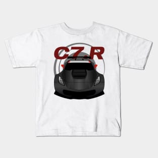 Vette Racecar Black Kids T-Shirt